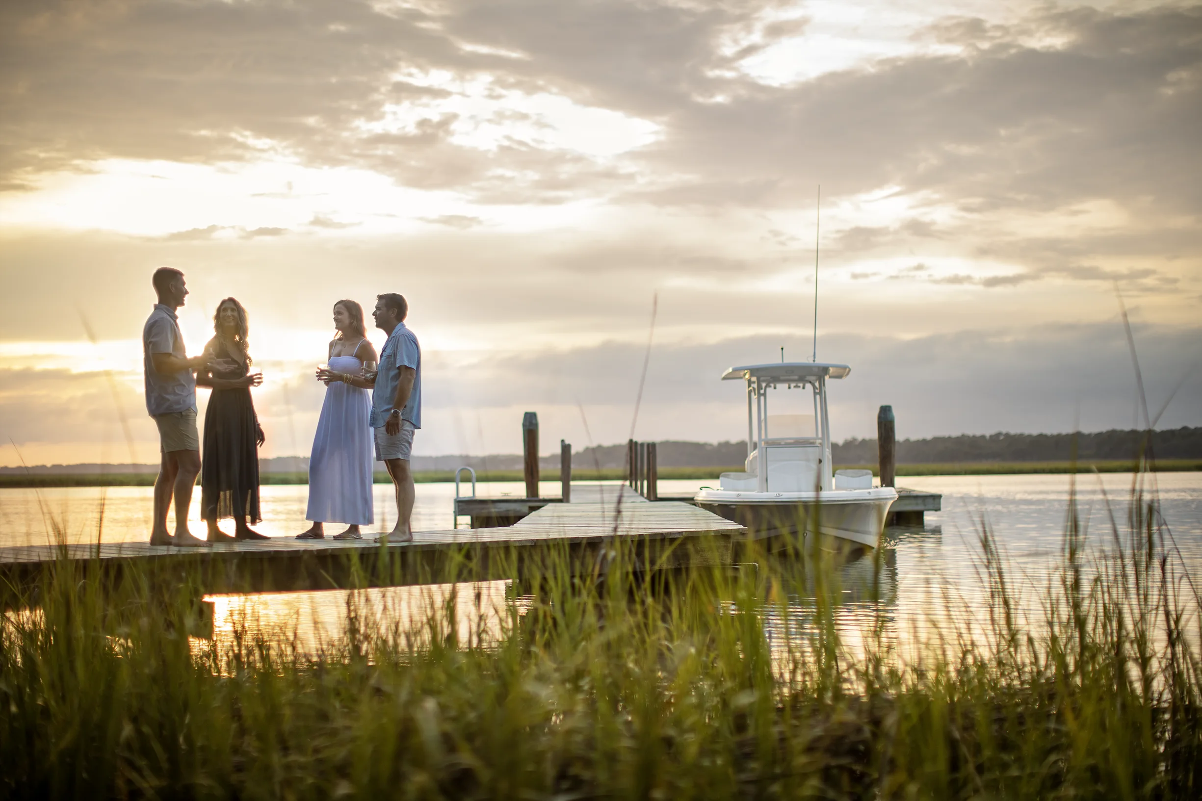 Kane island dock party