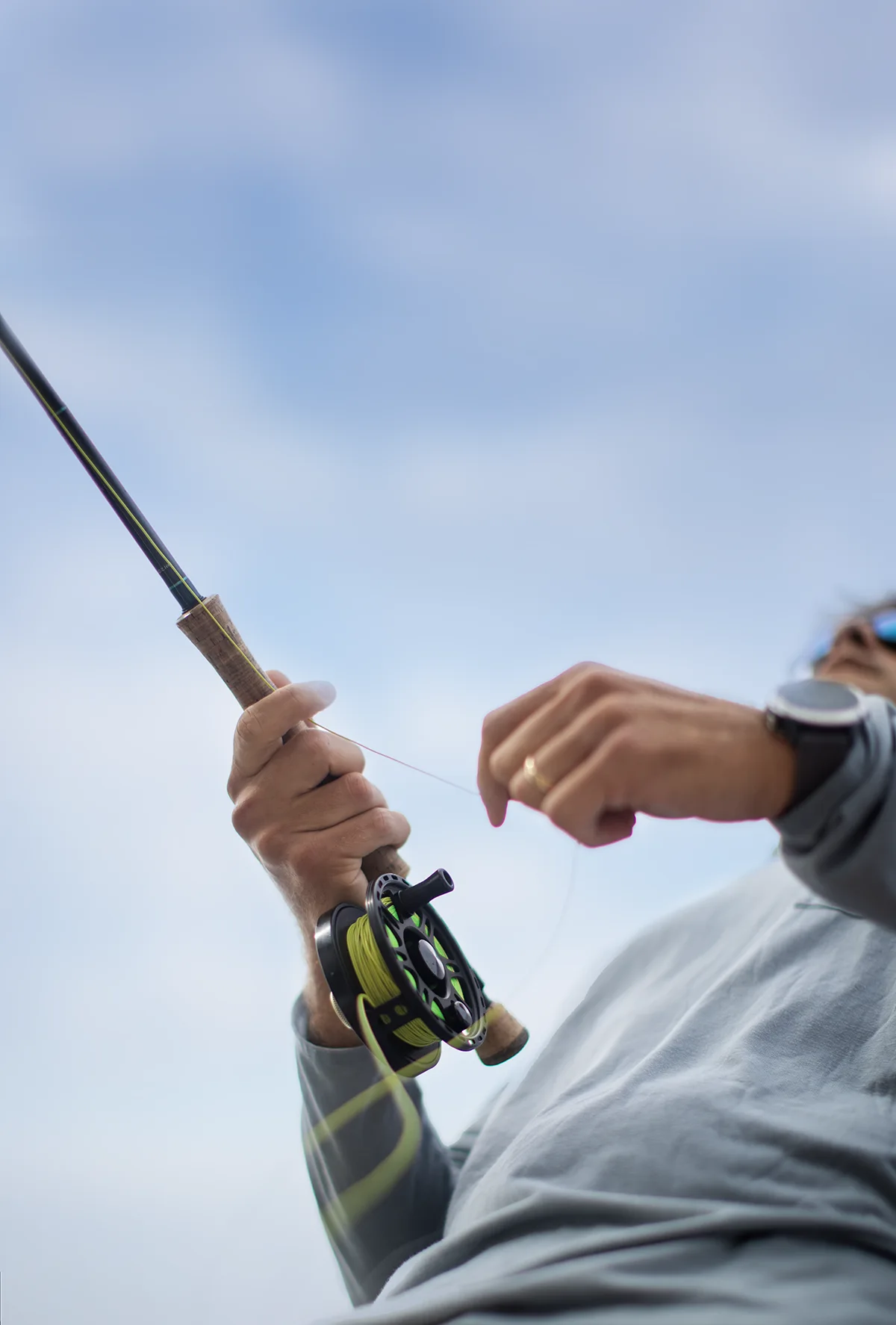 Kane island fly fish detail
