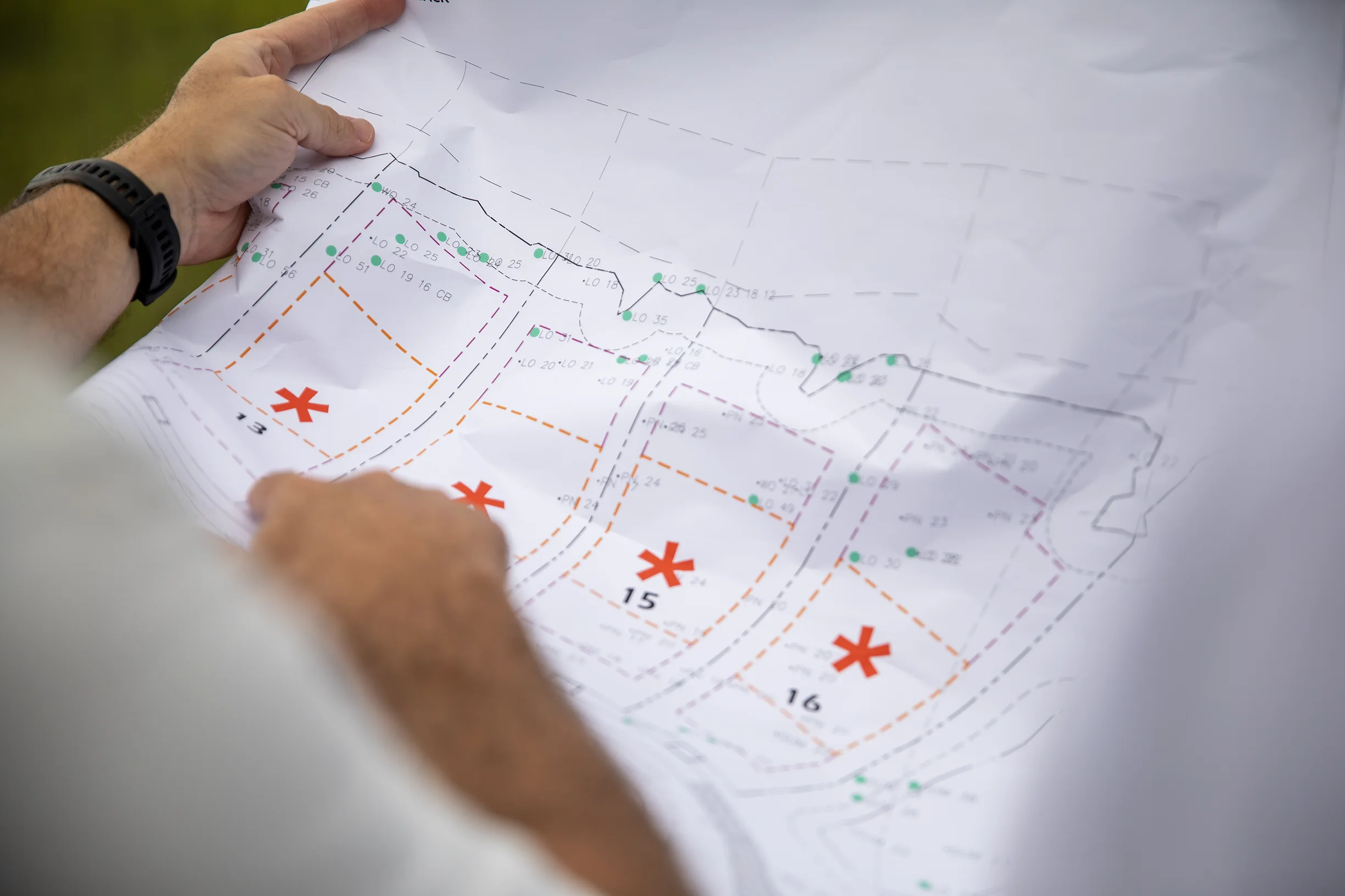 Kane island homesite map detail