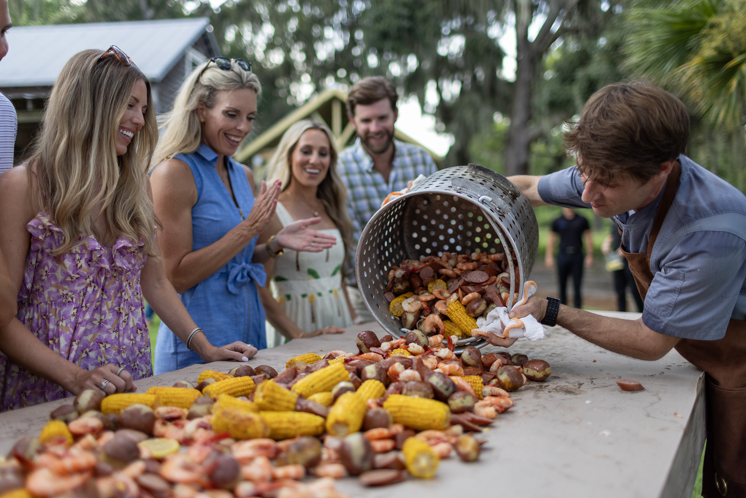 Kane island low country boil