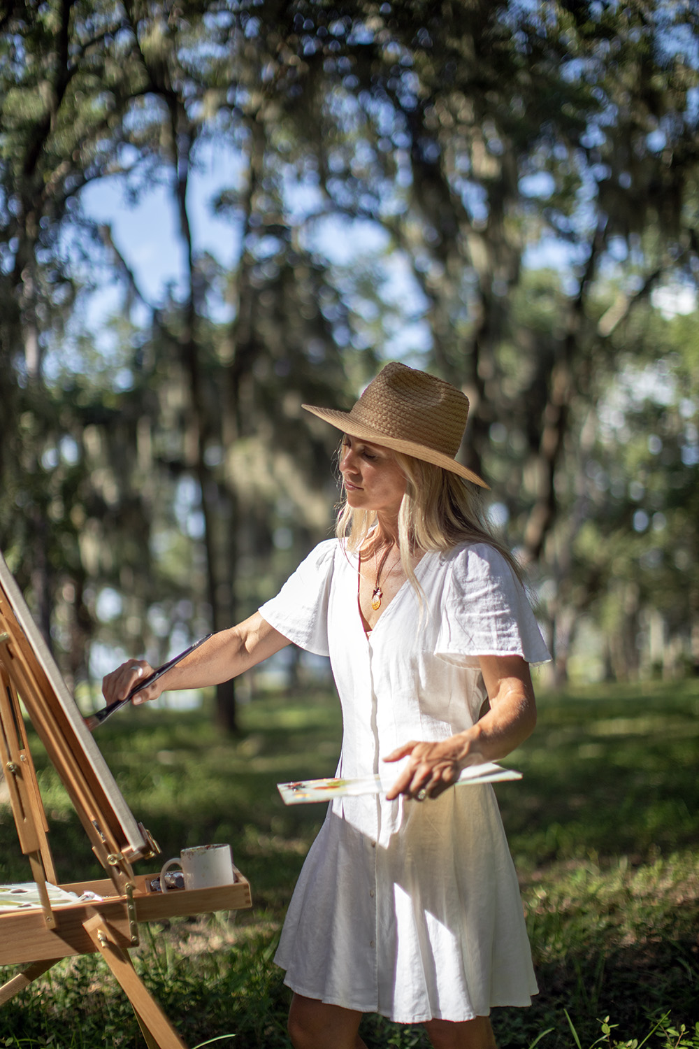 Kane island painting portrait
