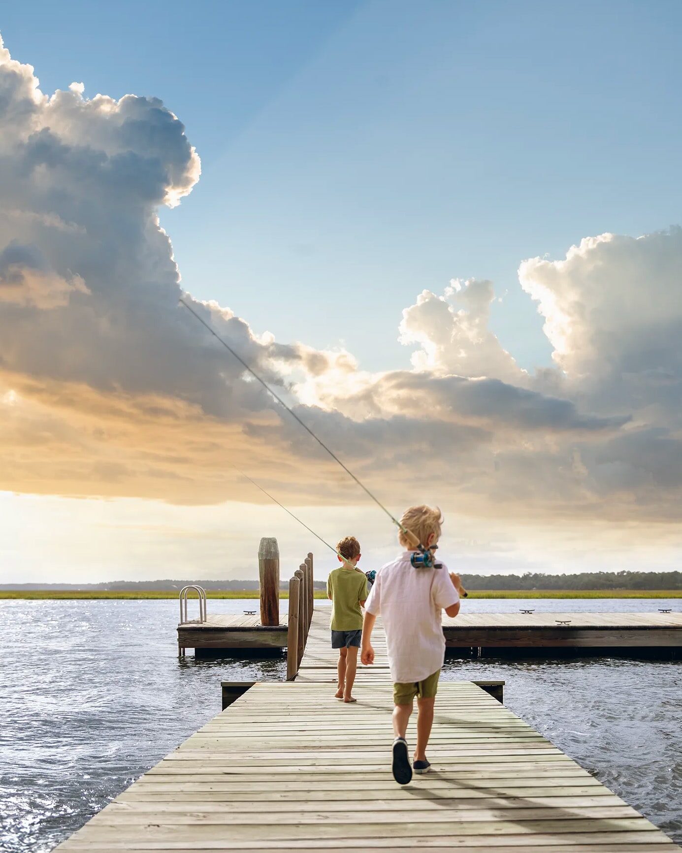Kane island boys dock fishing mobile